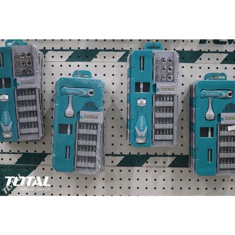 (at8) Bộ tua vít 33 chi tiết (Cao Cấp) TOTAL TACSD30336