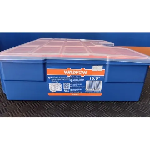 Hộp đựng linh kiện WADFOW WTB1622 - Nhựa PP, Kích thước 430x350x110mm, Ngăn đựng cốc tháo rời, Tiện lợi dễ mang theo.