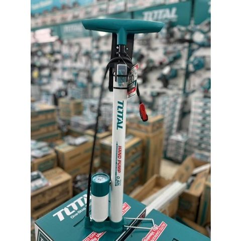 (AT8) Dụng cụ nạp hơi dùng tay 140Psi TOTAL TMPP3811 có đồng hồ hiển thị áp suất