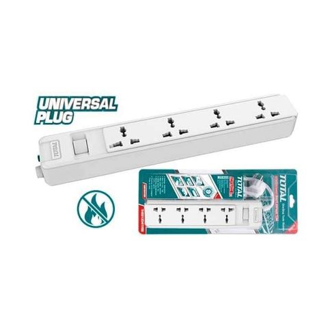 (at8) Ổ điện 13A Công Nghiệp TOTAL THES23042V - 3mét 4 ổ