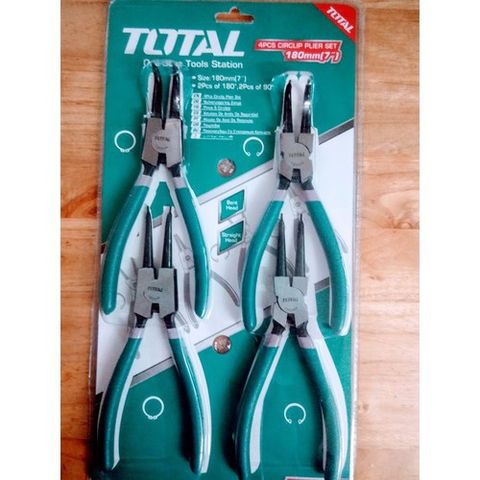 (AT8) Bộ 4 kìm mở phe TOTAL THT114041