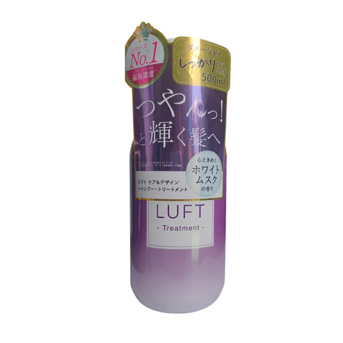 Dầu Gội Xả Phục Hồi Tóc Hư Tổn Luft Nhật Bản 500ml - Giải Pháp Chăm Sóc Tóc Khô Xơ, Chẻ Ngọn, Hư Tổn Từ Thiên Nhiên