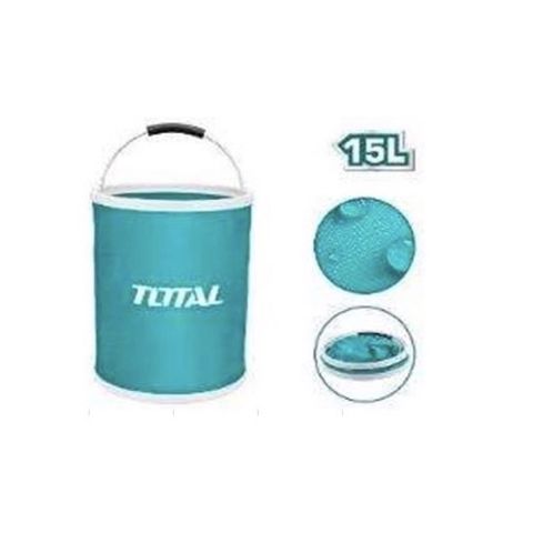Thùng Nước Gấp Gọn 15L TOTAL TGTFB15 - Xô chống thấm, tay cầm EVA, tiện ích cho chuyến leo núi và dã ngoại