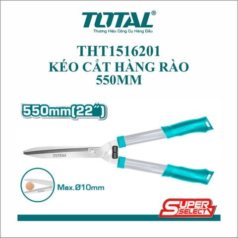 (AT8) Kéo cắt hàng rào 550mm (dòng siêu rẻ) TOTAL THT1516201