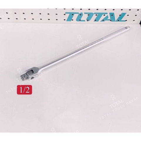 Cần Siết Linh Hoạt 1/2 Inch TOTAL THTFX12151 - Dụng Cụ Tháo Lắp Chất Liệu Chịu Nhiệt, Mạ Crôm, Chiều Dài 375mm