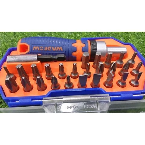 Bộ Tua Vít Tự Động 2 Chiều 28 Chi Tiết WADFOW WSS8B28 - Dụng Cụ Sửa Chữa Đáng Tin Cậy Với Tay Cầm Thiết Kế Độc Đáo