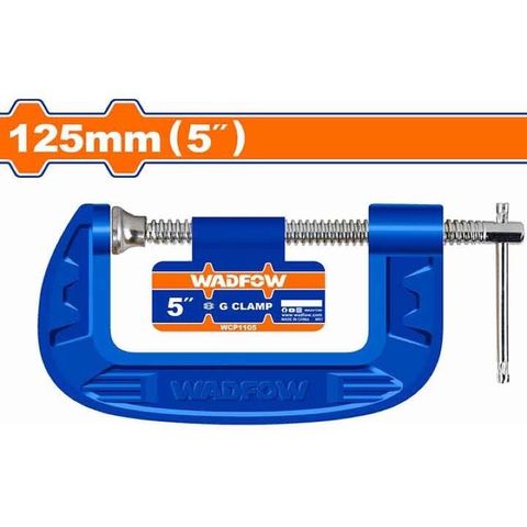 Cảo Kẹp 5 Inch Hình Chữ G WADFOW WCP1105 - Dụng Cụ Tiện Ích Chất Lượng Cao, Chính Hãng Quốc Tế