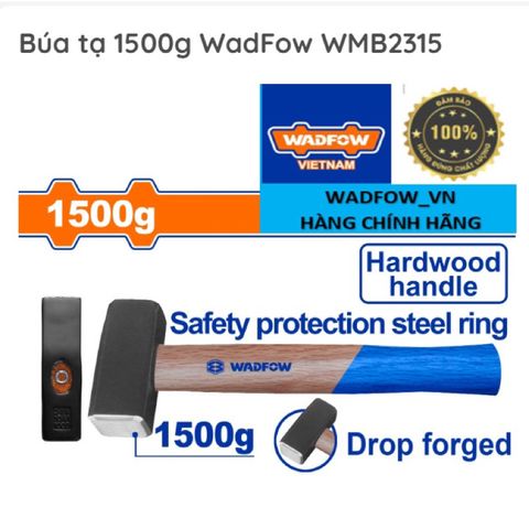 Búa tạ cáng gỗ 1.5Kg WADFOW WMB2315