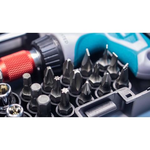 Bộ Tua Vít 24 Chi Tiết Chử T Total TACSD30186 thép Cr-V