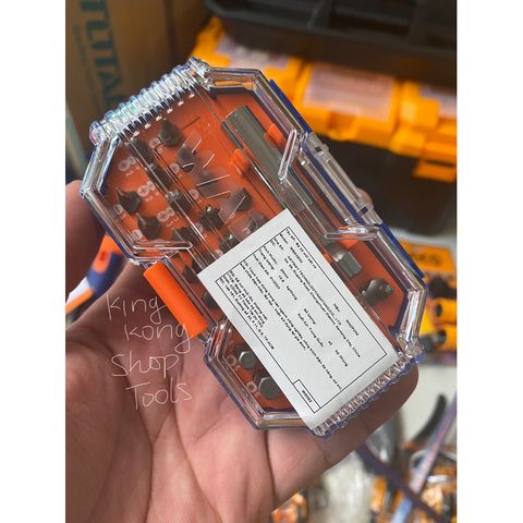 Hộp 32 Mũi Siết Vít Thép CR-V WADFOW WBS3B32 - Bộ Dụng Cụ Vặn Vít Đầy Đủ, Chất Lượng Cao, Tiện Dụng cho Thợ Sửa Chữa