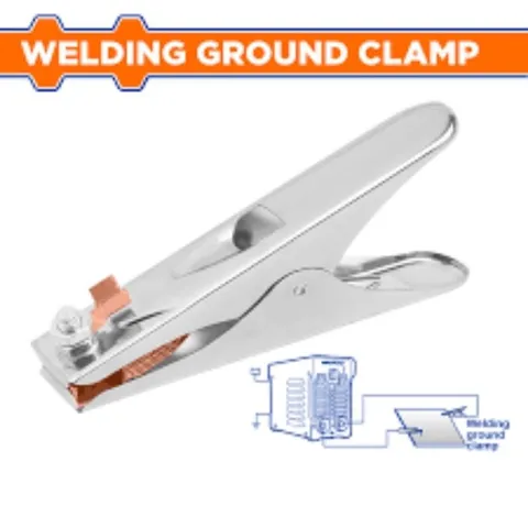 Kẹp Mass Cực Âm 500A WADFOW WEH9A05 - Mỏ Đồng, Tay Cầm Thép Mạ Crôm, Đầu Kẹp 75mm, Dụng Cụ Hàn Chất Lượng Cao