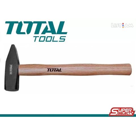 (at8) Búa đóng Đinh đầu dẹp vuông 300g cáng gỗ siêu rẻ TOTAL THTW71300
