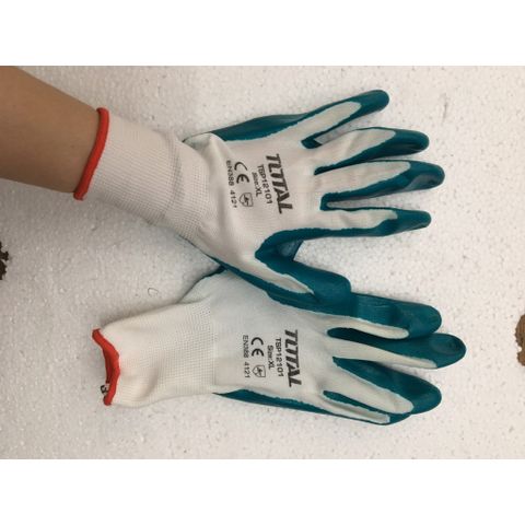 (AT8) Găng tay Nitri TOTAL TSP12101 cho việc dọn dẹp Sơn Sửa nhẹ