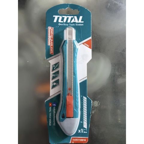 (AT8) Dụng cụ rọc giấy mini lưỡi nhỏ 9x80mm Total THT5110916
