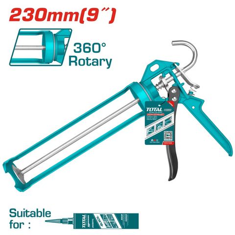 Dụng Cụ Trích Silicon 9 Inch TOTAL THT21509 - Dụng Cụ Tiện Ích Chất Lượng Cao, Phụ Kiện Hỗ Trợ Sửa Chữa