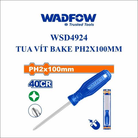 Tua vít bake PH2 dài 100mm WADFOW WSD4924
