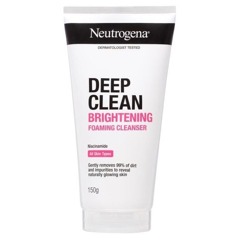 Sữa rửa mặt sáng da Neutrogena Deep Clean Brightening Foaming Cleanser 150g