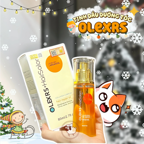Dầu Dưỡng Tóc Olexrs 80ml - Dưỡng Tóc Khỏe Mạnh, Bóng Đẹp Từ Hàn Quốc, Giảm Khô Xơ, Ngăn Rụng Tóc