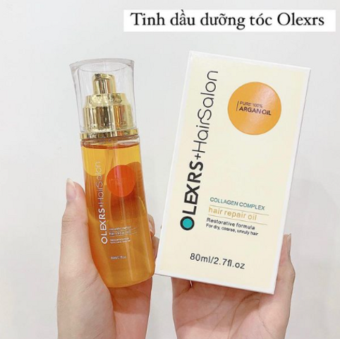 Dầu Dưỡng Tóc Olexrs 80ml - Dưỡng Tóc Khỏe Mạnh, Bóng Đẹp Từ Hàn Quốc, Giảm Khô Xơ, Ngăn Rụng Tóc