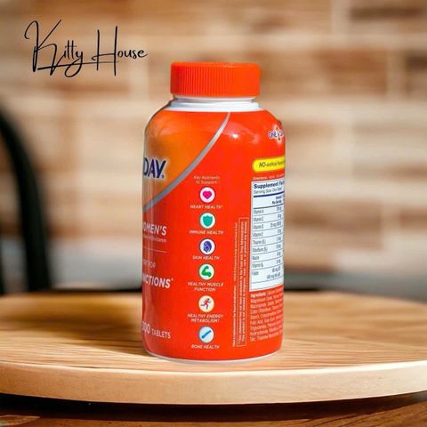 Viên uống Vitamin tổng hợp One A Day Women cho nữ dưới 50 tuổi - Hỗ trợ sức khỏe và sắc đẹp - Lọ 300 viên