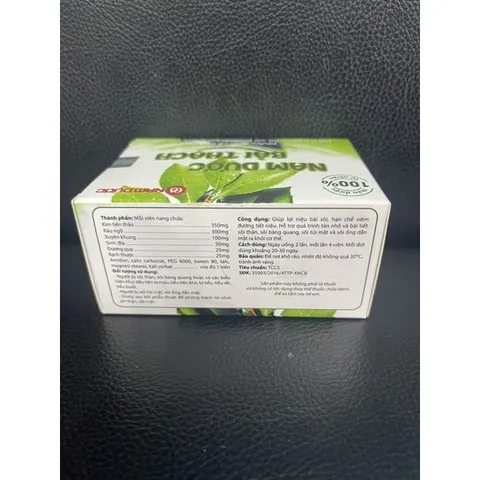 Thực Phẩm Chức Năng Bài Thạch Nam Dược - Hỗ Trợ Điều Trị Sỏi Thận, Sỏi Mật Hiệu Quả, Cải Thiện Chức Năng Tiết Niệu