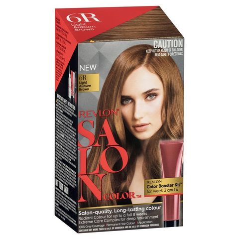 Revlon Salon Hair Color 3V - Thuốc Nhuộm Tóc Đen Tím, Bền Màu, Dưỡng Tóc, Phủ Bạc 100%, Dễ Dàng Sử Dụng Tại Nhà