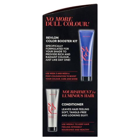 Revlon Salon Hair Color 3V - Thuốc Nhuộm Tóc Đen Tím, Bền Màu, Dưỡng Tóc, Phủ Bạc 100%, Dễ Dàng Sử Dụng Tại Nhà