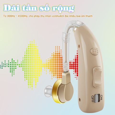 Máy trợ thính không dây pin sạc Axon A-130 - xử lý âm thanh nhanh 300246