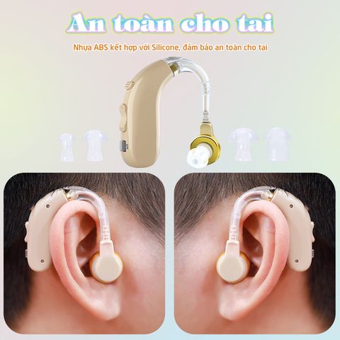 Máy trợ thính không dây pin sạc Axon A-130 - xử lý âm thanh nhanh 300246