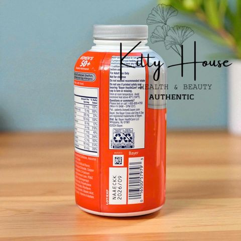 Viên uống bổ sung Vitamin tổng hợp One A Day cho phụ nữ trên 50 tuổi - Hỗ trợ sức khỏe và sắc đẹp 300 viên