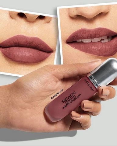 Son Kem Lì Revlon Ultra HD Matte Lip Color - Son Môi Lì Dưỡng Ẩm Bền Màu, Nhiều Màu Sắc Tươi Tắn, Mùi Hương Vanilia Quyến Rũ