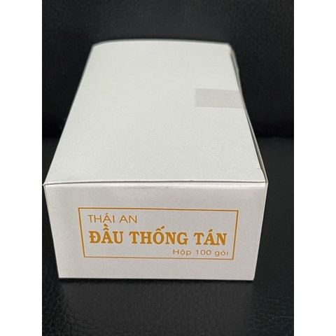 Đầu Thống Tán Thái An 100 Gói – Hỗ Trợ Giảm Đau Đầu, Thoải Mái Tinh Thần, Thư Giãn Cơ Thể, Thực Phẩm Chức Năng Tự Nhiên