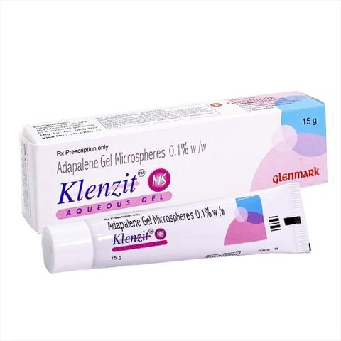 Kem Mụn Ẩn Klenzit Ms Adappalene 0.1% - Gel Giảm Thâm 15G, Hỗ Trợ Làm Sáng Da, Ngăn Ngừa Mụn Tái Phát