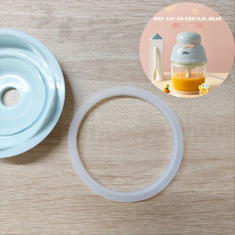 Ron Silicon Nắp Máy Xay Bear 0.6L D02Q1 - Phụ Kiện Đảm Bảo Chắc Chắn, Ngăn Ngừa Thực Phẩm Bị Văng Ra Khi Xay