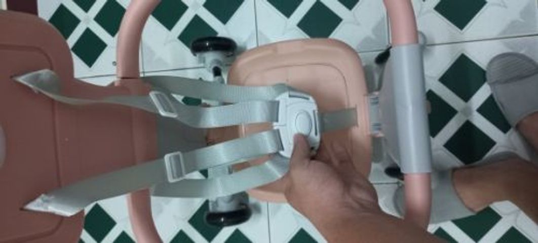Đai Cố Định Ghế Ăn Dặm 5 Điểm HANBEI và UMOO - An Toàn Cho Bé Khi Dùng Ghế Ăn và Xe Đẩy