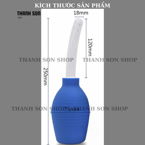Dụng Cụ Vệ Sinh Hậu Môn & Âm Đạo 310ml - Bơm Hút Cao Su Mềm Mại, An Toàn & Hiệu Quả cho Cặp Đôi