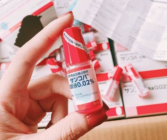 Nước Nhỏ Mắt Sancoba 0.02% Santen - Giải Pháp Chăm Sóc Sức Khỏe Đôi Mắt, Giảm Mỏi, Khô, Tăng Cường Thị Lực 5ml Nhật Bản