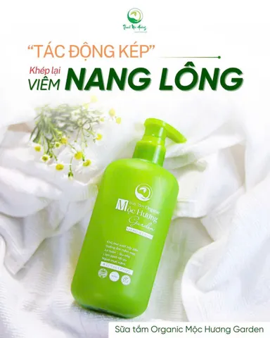 Sữa Tắm Mộc Hương Garden 350ml - Dưỡng Da Mịn Màng, Ngừa Viêm Lỗ Chân Lông, Chiết Xuất Hoa Hồng và Trái Cây Tự Nhiên