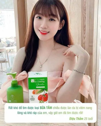 Sữa Tắm Mộc Hương Garden 350ml - Dưỡng Da Mịn Màng, Ngừa Viêm Lỗ Chân Lông, Chiết Xuất Hoa Hồng và Trái Cây Tự Nhiên