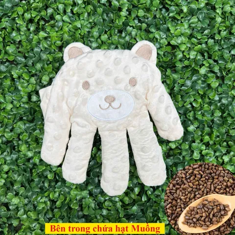 Gối Bàn Tay Vỗ Về Trấn An Giúp Bé Ngủ Ngon, Chống Giật Mình