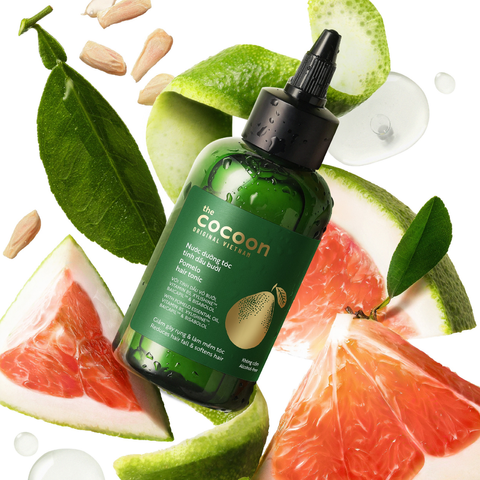 Xịt Dưỡng Tóc Tinh Dầu Bưởi Cocoon Pomelo - Giải Pháp Tăng Cường Sức Khỏe Tóc Yếu, Ngăn Rụng Tóc và Gàu - Thiên Nhiên 140ml