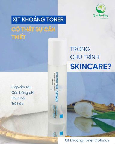 Xịt Khoáng Toner Optimus Thanh Mộc Hương - Dưỡng Ẩm Sâu, Cân Bằng PH Cho Da 250ml - Nước Hoa Hồng Hữu Cơ Việt Nam