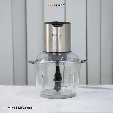 Máy Xay Thịt Lumias LMG-600B - Công Suất 600W, Dung Tích 2L, Vỏ Thép Không Gỉ - Thiết Bị Nhà Bếp Đa Năng Chất Lượng Cao