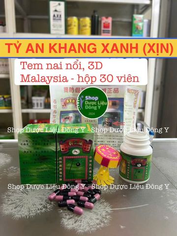 Tỷ An Khang Xanh Hỗ Trợ Sức Khỏe - Thực Phẩm Chức Năng Giảm Dị Ứng Mũi (Hộp 30 Viên)