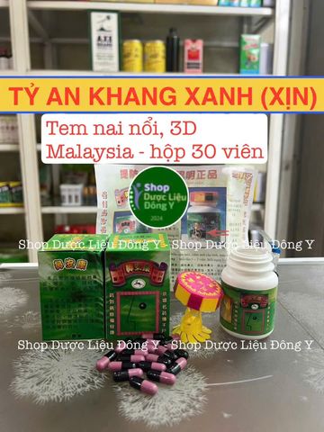 Tỷ An Khang Xanh Hỗ Trợ Sức Khỏe - Thực Phẩm Chức Năng Giảm Dị Ứng Mũi (Hộp 30 Viên)