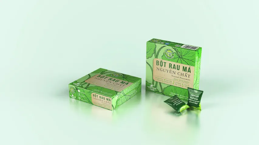 Bột Rau Má Sấy Lạnh 50gr - Detox Tự Nhiên, Giảm Cân Hiệu Quả, Thanh Nhiệt Cơ Thể, Tiện Lợi Cho Người Bận Rộn