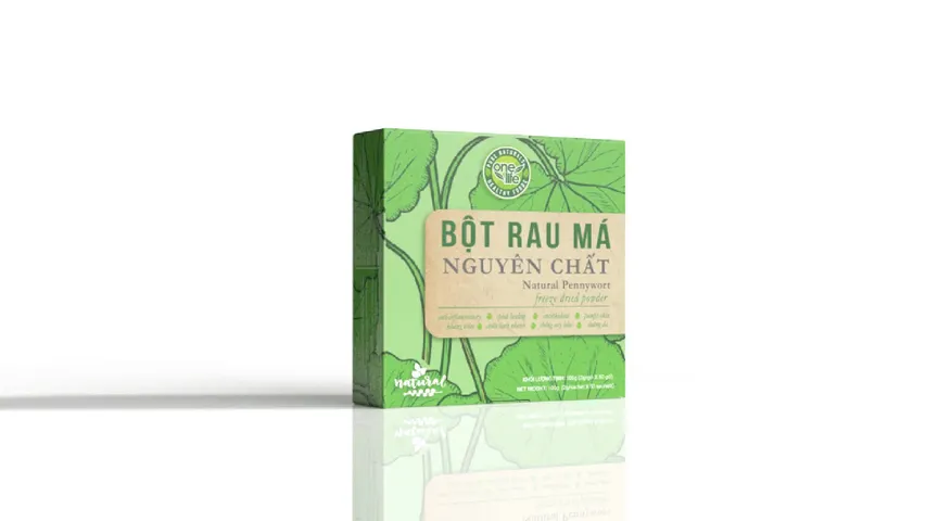 Bột Rau Má Sấy Lạnh 50gr - Detox Tự Nhiên, Giảm Cân Hiệu Quả, Thanh Nhiệt Cơ Thể, Tiện Lợi Cho Người Bận Rộn