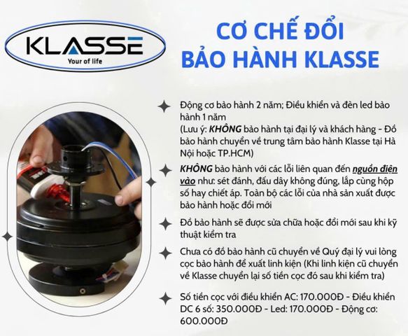 Quạt Trần Klasse 48KSA 256 - Quạt 5 Cánh Bằng Nhựa, Động Cơ DC 40W, Điều Khiển Có Bảo Hành, Duy Trì Mát Mẻ cho Không Gian Sống