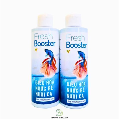 Fresh Booster 200ml - Khử Clo và Kim Loại Nặng, Xử Lý Nước Nhanh Chóng Cho Hồ Cá và Bể Thủy Sinh, An Toàn Cho Cá Tép