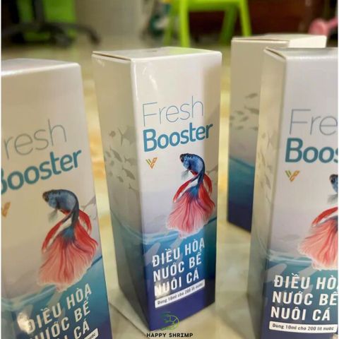 Fresh Booster 200ml - Khử Clo và Kim Loại Nặng, Xử Lý Nước Nhanh Chóng Cho Hồ Cá và Bể Thủy Sinh, An Toàn Cho Cá Tép